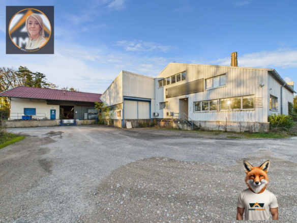 GRAND LOCAL INDUSTRIEL ET SES BUREAUX DANS LA ZONE PRISÉ DE MISEREY