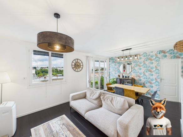 TRÈS BEAU T4 COMPLETEMENT RENOVÉ, LUMINEUX ET BIEN SITUÉ