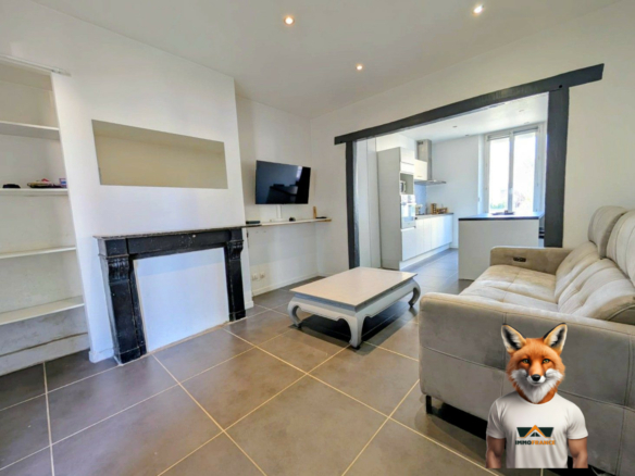 Appartement type 3 avec terrasse et stationnement