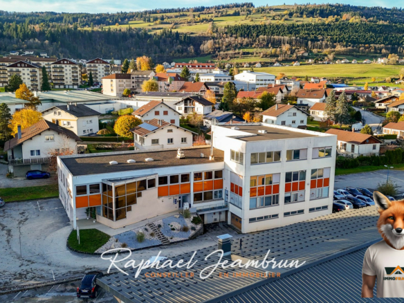 Grand bâtiment commercial 1300 m²  MORTEAU– Emplacement stratégique