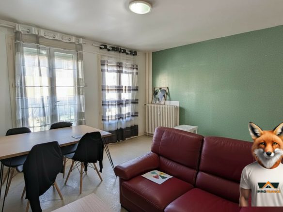 Appartement  vendu loué Rue Courtalon avec 3 chambres