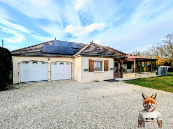 Maison Assenay beau terrain