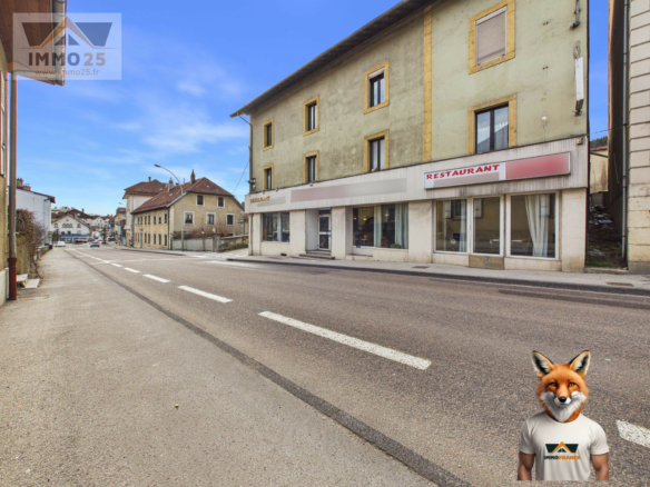 Restaurant avec bel emplacement à MORTEAU