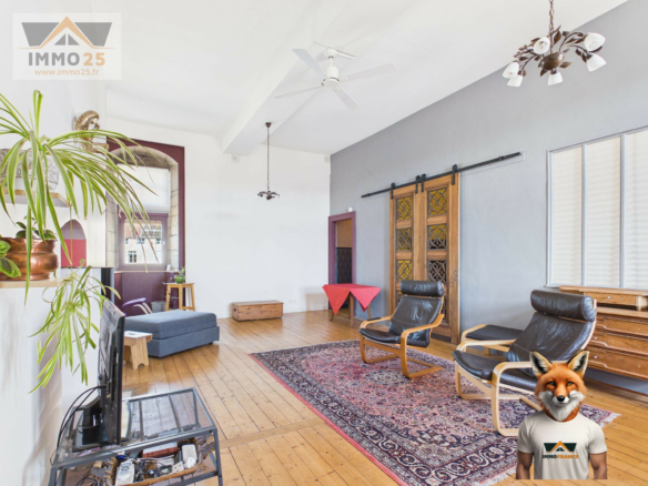 Appartement d’exception au château de Marnay avec vue imprenable