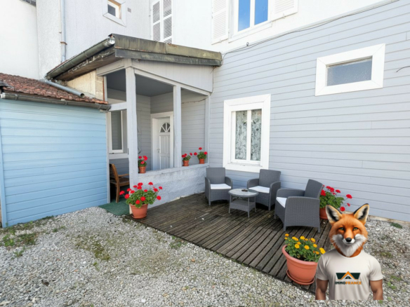 Appartement type 3 avec terrasse et stationnement