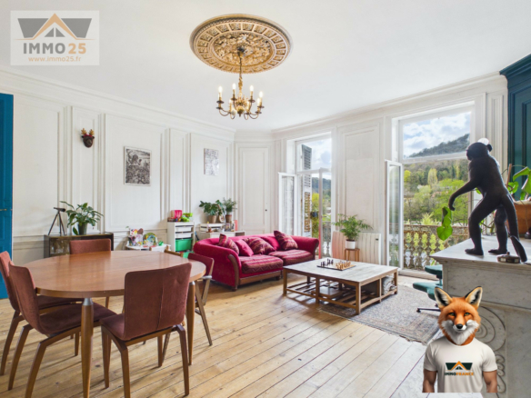 Appartement chargé d&rsquo;histoire