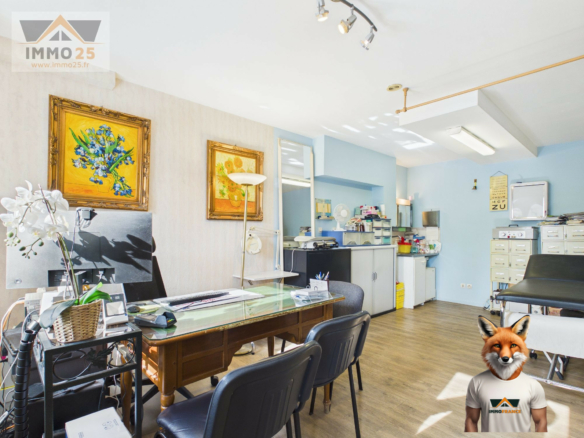 local proffessionel  /  Appartement T2  + Garage boxe fermé