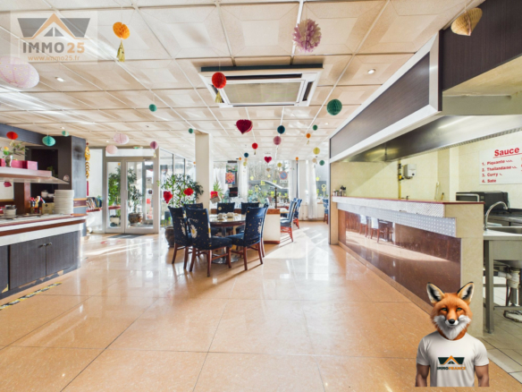 Restaurant avec bel emplacement à MORTEAU