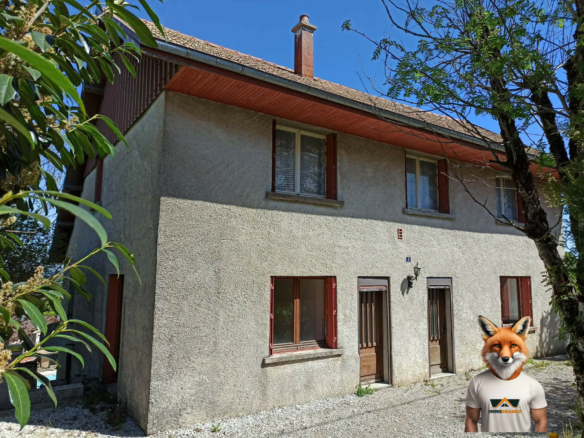 MAISON À BOLANDOZ 165 m² – 2 APPARTEMENTS – TRAVAUX À PRÉVOIR – POTENTIEL TRES INTERESSANT