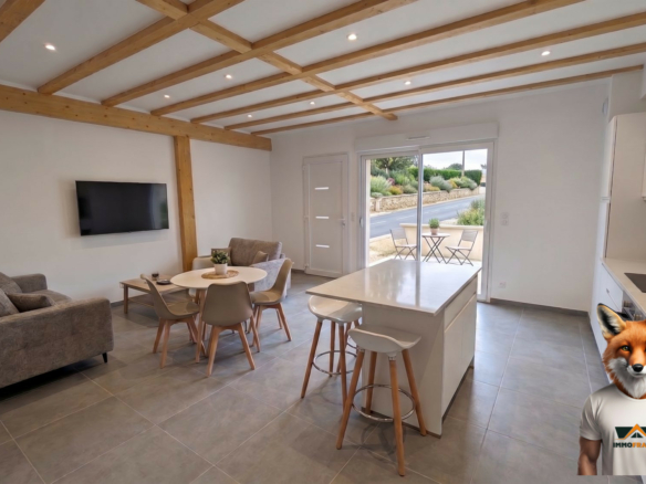 T2 42 m² rénové Plein Sud – Terrasse & Parking – Secteur Pouilley-les-Vignes