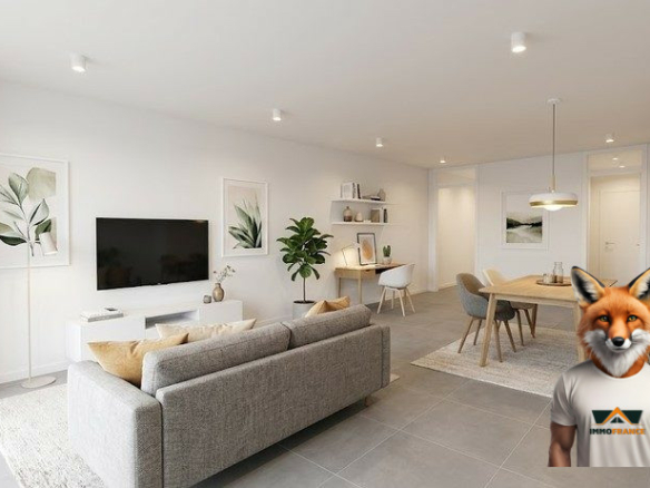 T3 74 m² rénové Plein Sud – Terrasse & Parking – Secteur Pouilley-les-Vignes