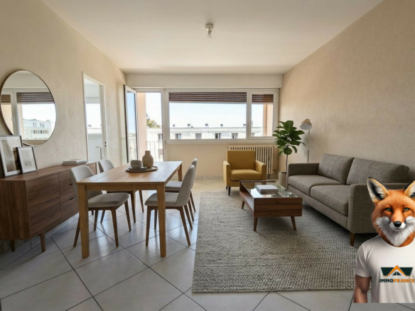 T4 LUMINEUX AVEC BALCON – SAINT-FERJEUX, BESANÇON