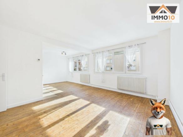 Appartement T3 avec garage centre ville