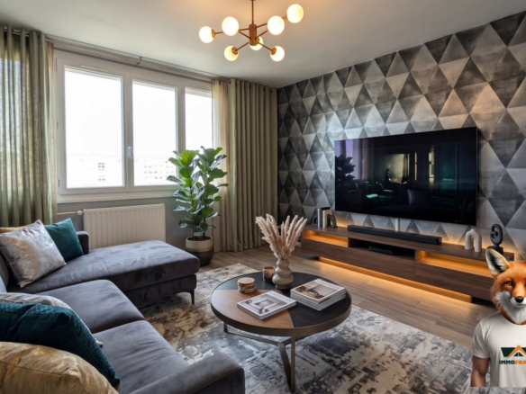 Appartement T5 de 108 m² Besançon Planoise