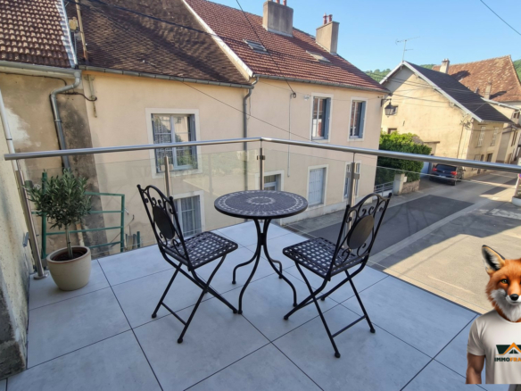 Appartement T2 neuf 42 m² avec balcon et parking – Beure (25720)