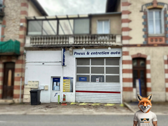 À VENDRE – Local commercial actuellement exploité en garage – Investissement locatif