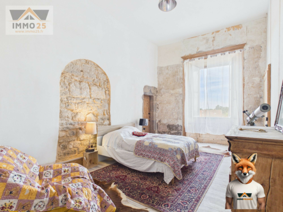 En exclusivité – Appartement de charme au cœur du Château de Marnay