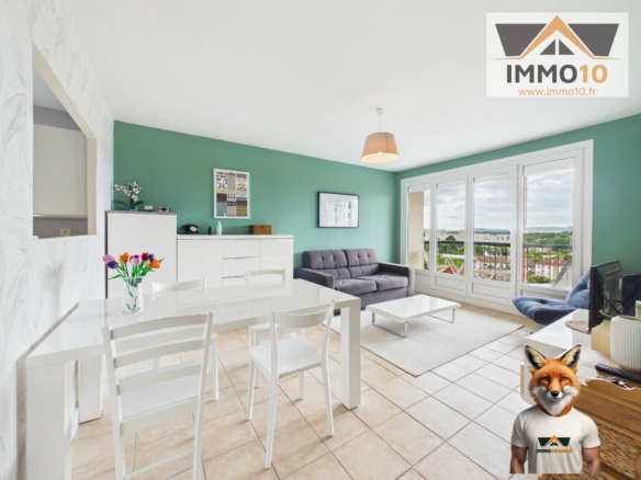 Appartement type 2 vue dégagée