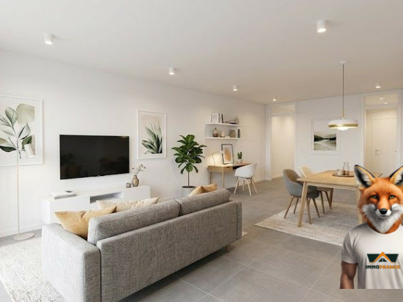 T3 74 m² rénové Plein Sud – Terrasse & Parking – Secteur Pouilley-les-Vignes