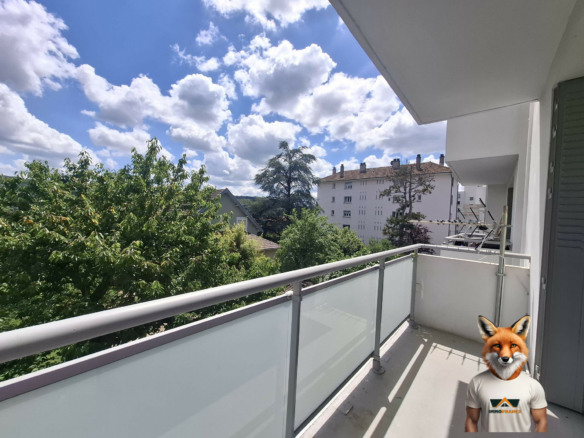 À louer – T3 rénové avec balcon, garage et cave – Besançon