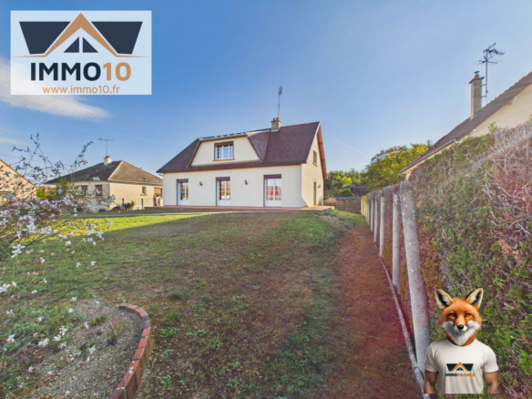 Pavillon de 4 chambres 142m² et sous-sol