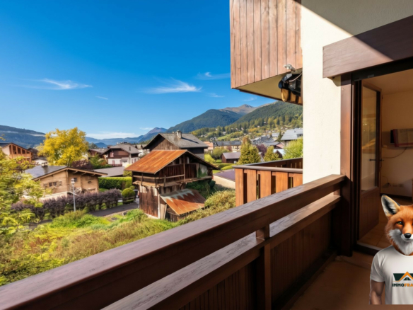 T4 charmant de 53 m² avec balcons, vue dégagée et garage – Saomens